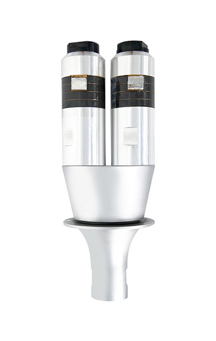 15kHz-4200W 新力源换能器 双柱直筒(银黑)